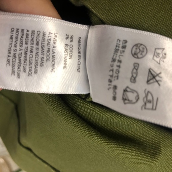 kate spade saturday army green dress - Picture 4 of 8